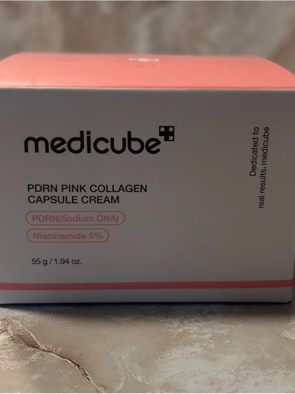 Medicube PDRN Pink Collagen Capsule Cream — Pink Moisturizing Face Cream